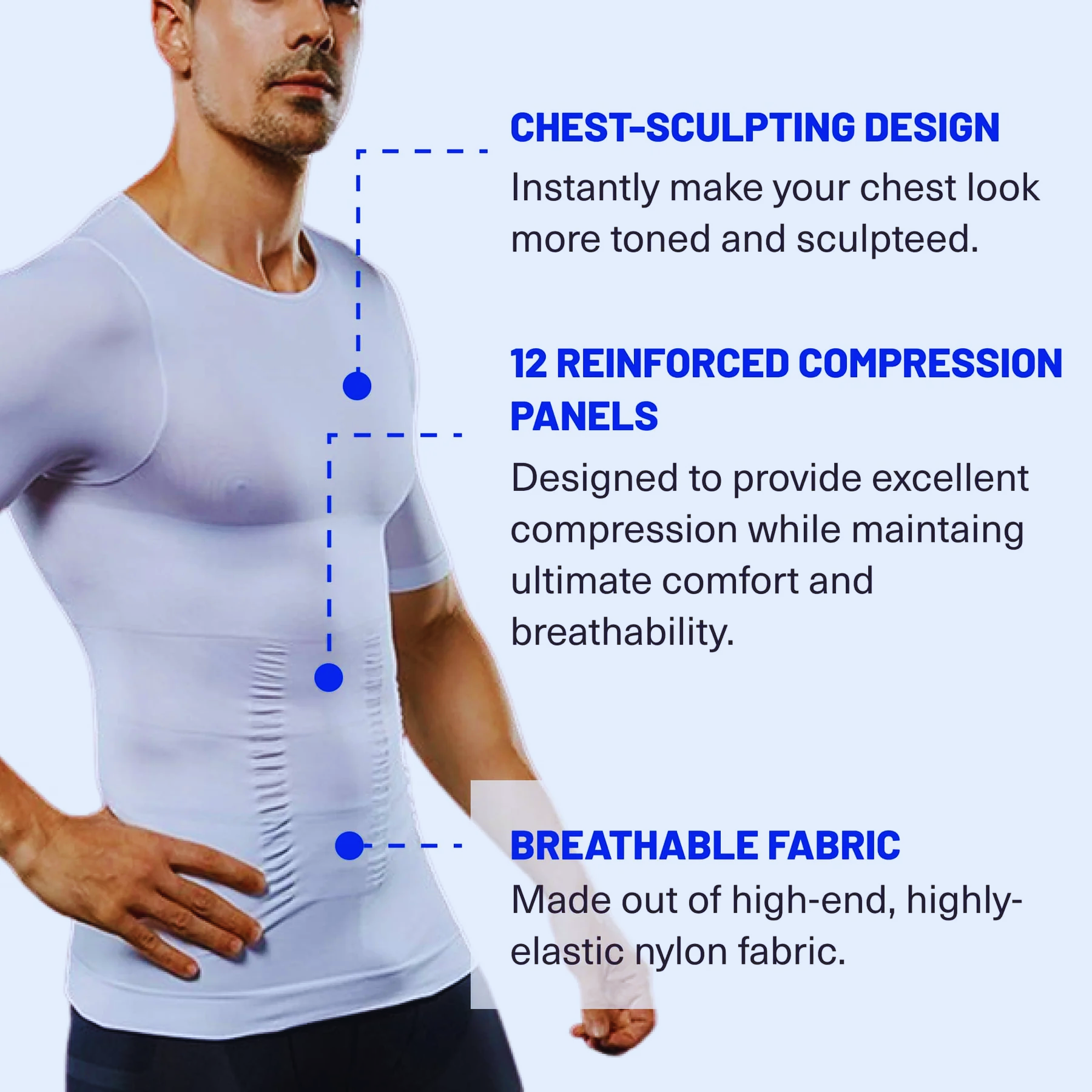 SHAPERLUV™ Male Shaper Shirt | 70% OFF